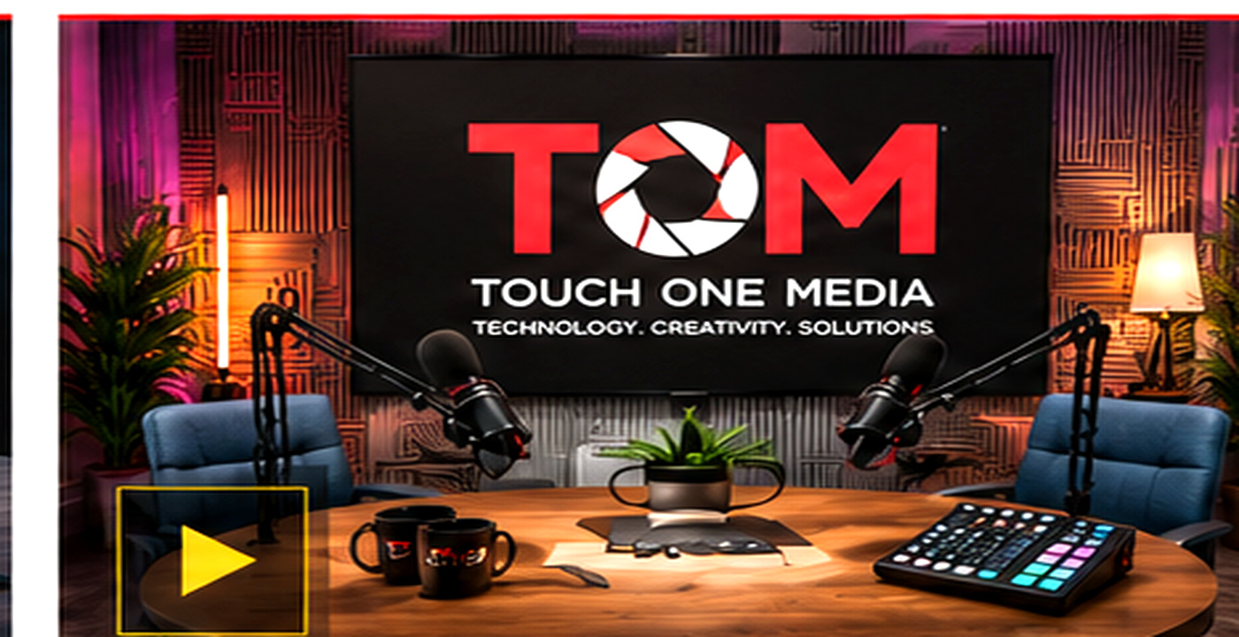 Illustrative TOM multimedia and podcast production environment